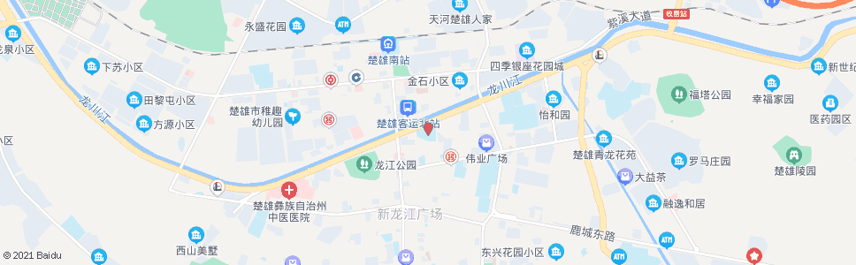 楚雄北路小学_公交站地图_楚雄公交_妙搜公交查询2024