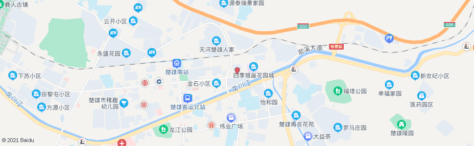 楚雄天河农贸市场_公交站地图_楚雄公交_妙搜公交查询2024