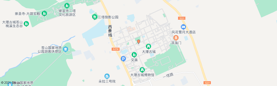 大理复兴路口_公交站地图_大理公交_妙搜公交查询2024