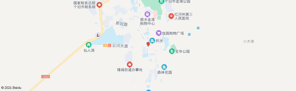 红河市中医院_公交站地图_红河公交_妙搜公交查询2024