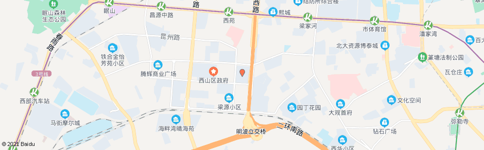 昆明秋苑小区(昆州路)_公交站地图_昆明公交_妙搜公交查询2024