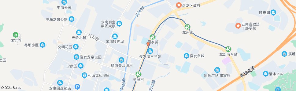 昆明司家营(北京路)_公交站地图_昆明公交_妙搜公交查询2024