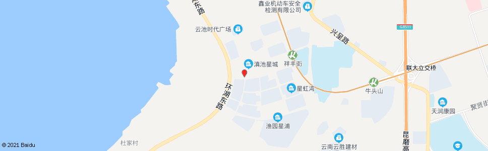 昆明蓝瑰街口海湖路_公交站地图_昆明公交_妙搜公交查询2024