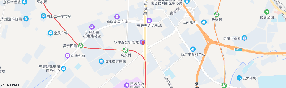 昆明雨龙村_公交站地图_昆明公交_妙搜公交查询2024