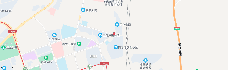 昆明龙园路(碧潭街口)_公交站地图_昆明公交_妙搜公交查询2024