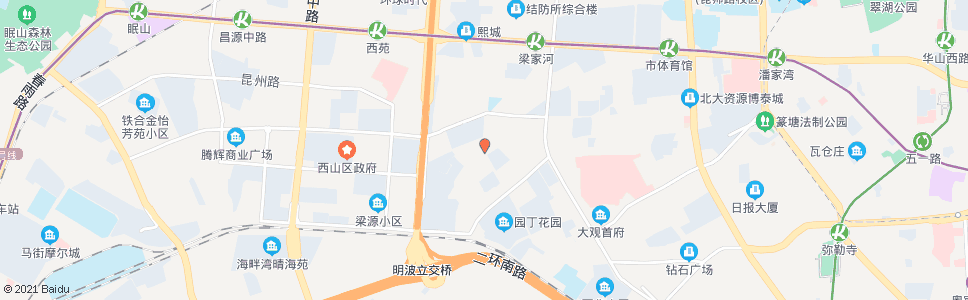 昆明华夏中(近华浦路)_公交站地图_昆明公交_妙搜公交查询2024