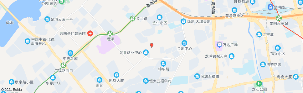 昆明怡康新村_公交站地图_昆明公交_妙搜公交查询2024