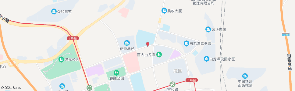 昆明祥和街口(景明北路)_公交站地图_昆明公交_妙搜公交查询2024