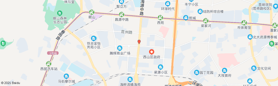 昆明兴苑路口_公交站地图_昆明公交_妙搜公交查询2024