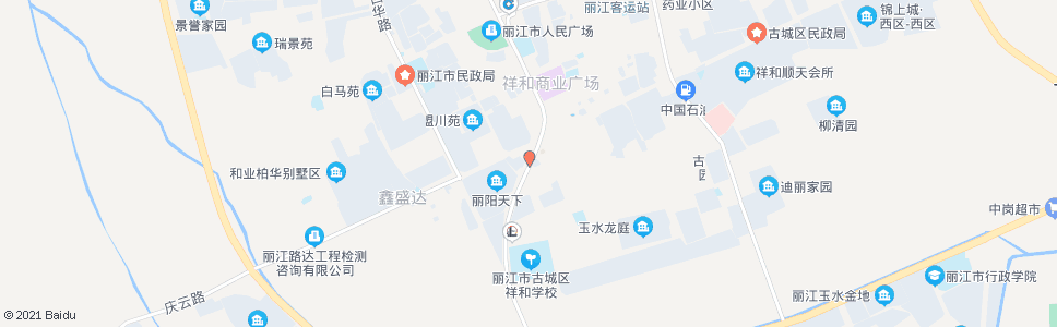 丽江现云村_公交站地图_丽江公交_妙搜公交查询2024