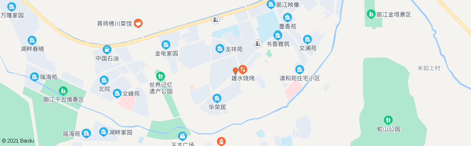 丽江上吉市场_公交站地图_丽江公交_妙搜公交查询2024