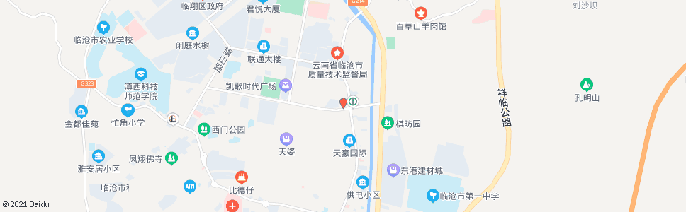 临沧市交警支队_公交站地图_临沧公交_妙搜公交查询2024