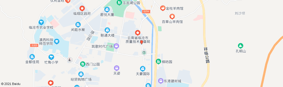 临沧批发市场_公交站地图_临沧公交_妙搜公交查询2024