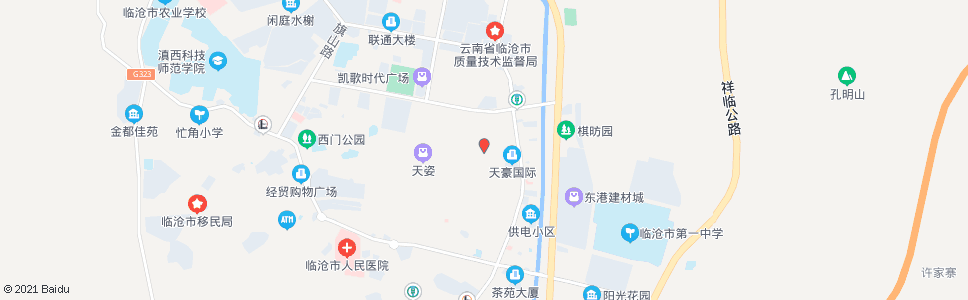 临沧前进小学_公交站地图_临沧公交_妙搜公交查询2024