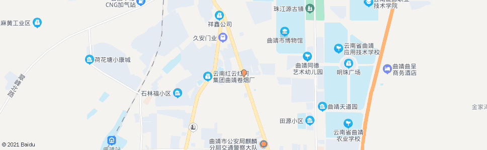 曲靖轩顺路_公交站地图_曲靖公交_妙搜公交查询2024