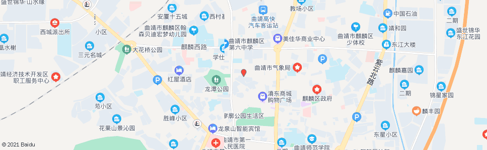 曲靖前北市场_公交站地图_曲靖公交_妙搜公交查询2024