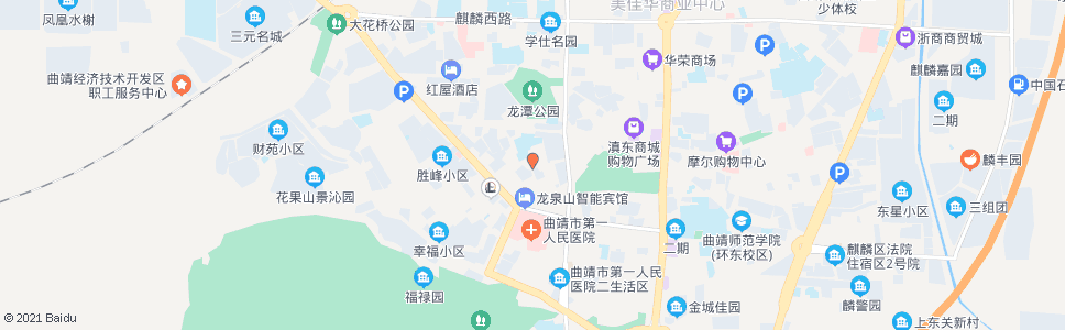 曲靖方家园_公交站地图_曲靖公交_妙搜公交查询2024