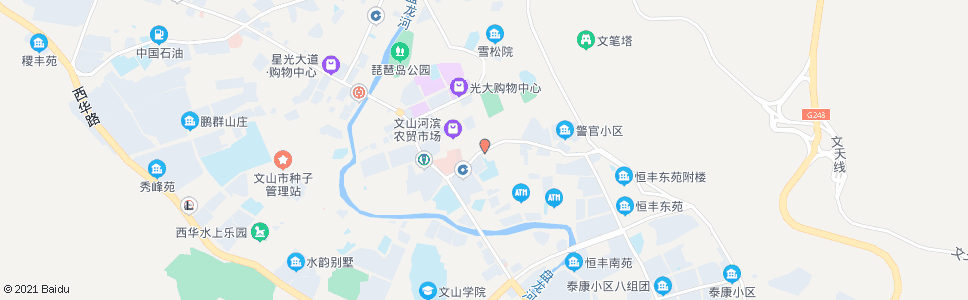 文山市一中(初中部)_公交站地图_文山公交_妙搜公交查询2024