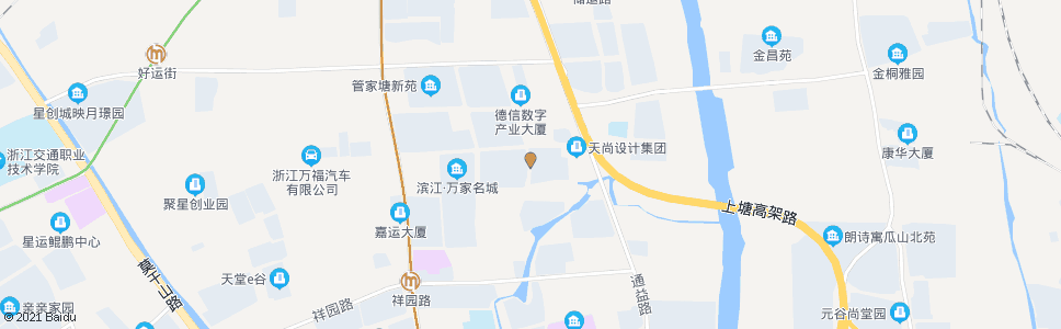 杭州冯家浜路通运街口_公交站地图_杭州公交_妙搜公交查询2024