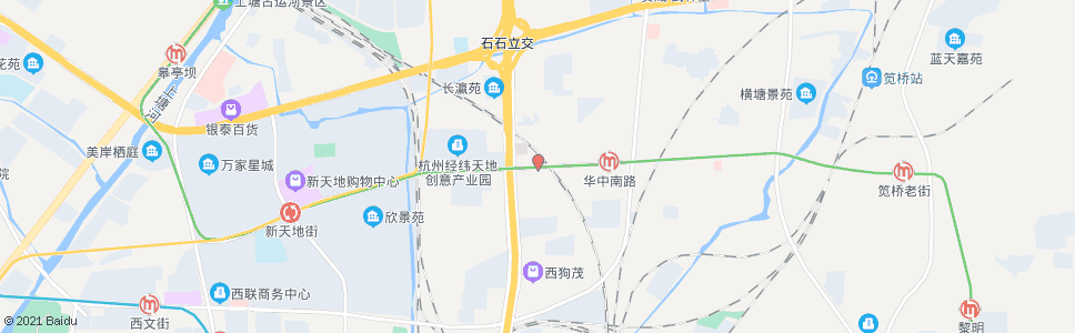 杭州兴业街石桥路口_公交站地图_杭州公交_妙搜公交查询2025