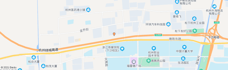 杭州松乔街文渊北路口_公交站地图_杭州公交_妙搜公交查询2024