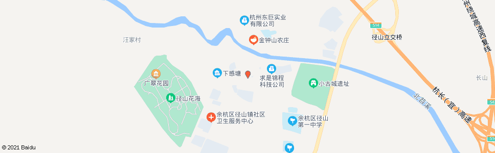 杭州教工路口(余杭区)_公交站地图_杭州公交_妙搜公交查询2024