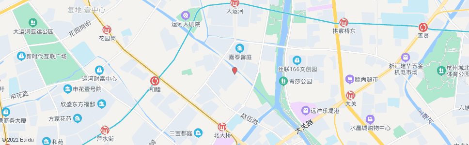 杭州市福利中心_公交站地图_杭州公交_妙搜公交查询2024