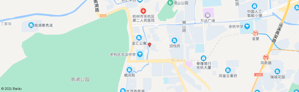 杭州凤凰山路联兴路口_公交站地图_杭州公交_妙搜公交查询2024