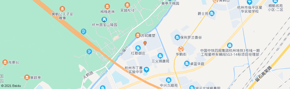 杭州长睦路天山路口_公交站地图_杭州公交_妙搜公交查询2024