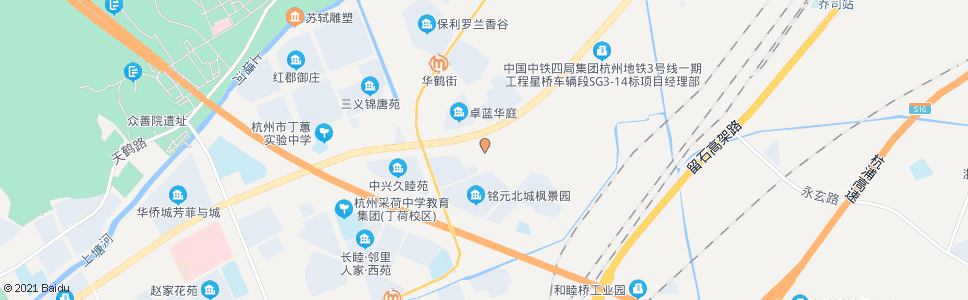 杭州长睦村_公交站地图_杭州公交_妙搜公交查询2024