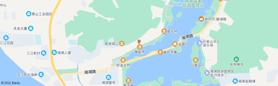 杭州老虎洞村_公交站地图_杭州公交_妙搜公交查询2024