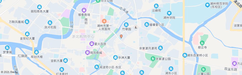 湖州月河小学_公交站地图_湖州公交_妙搜公交查询2024