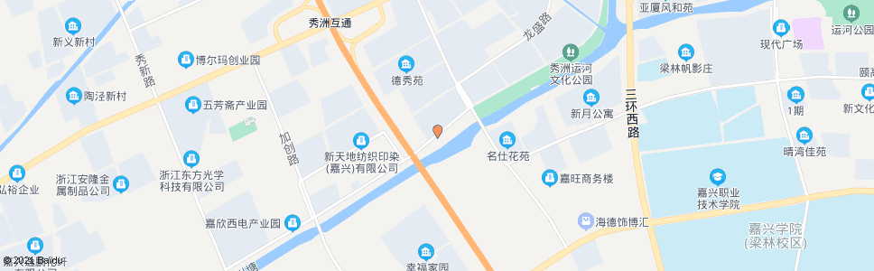 嘉兴运河路枫林路_公交站地图_嘉兴公交_妙搜公交查询2024