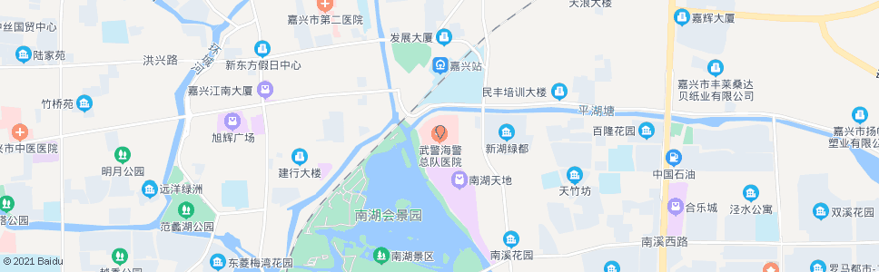 嘉兴武警省总队医院_公交站地图_嘉兴公交_妙搜公交查询2024