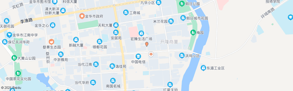 金华义乌街环城路口_公交站地图_金华公交_妙搜公交查询2024