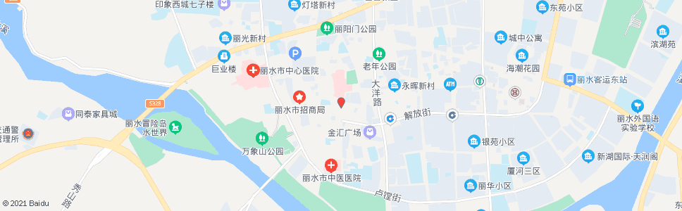 丽水绿洲眼镜府前店(市人民医院)_公交站地图_丽水公交_妙搜公交查询2024