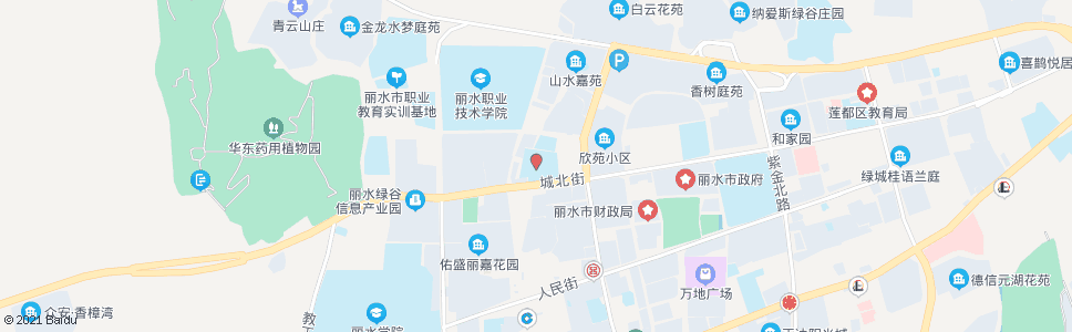 丽水莲都外国语学校(初中部)_公交站地图_丽水公交_妙搜公交查询2024