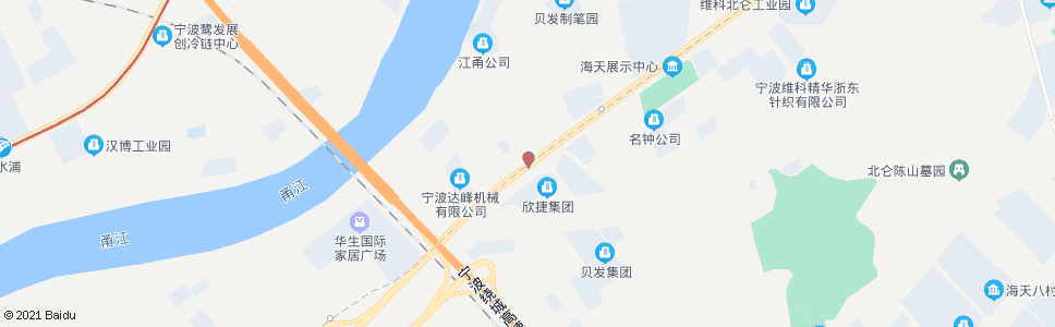 宁波经六路_公交站地图_宁波公交_妙搜公交查询2024