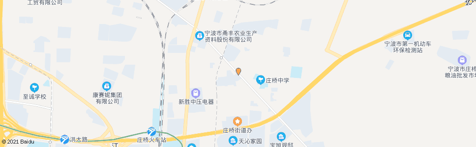 宁波宁慈路新都路口_公交站地图_宁波公交_妙搜公交查询2024