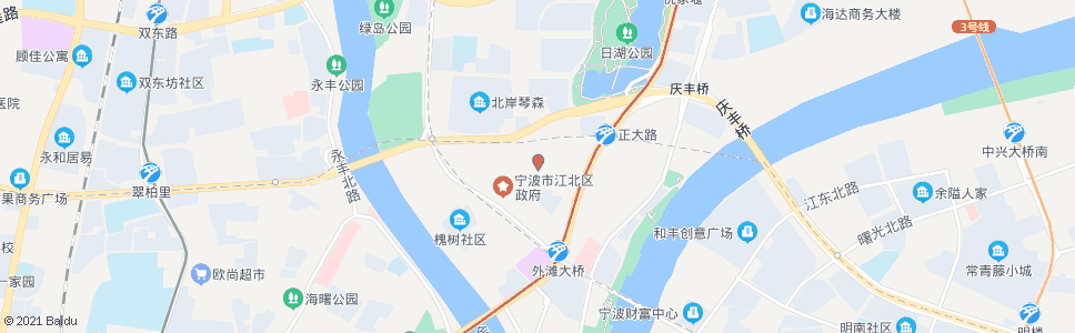 宁波泗洲路小学_公交站地图_宁波公交_妙搜公交查询2024