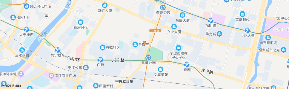 宁波新河路中兴路口_公交站地图_宁波公交_妙搜公交查询2024