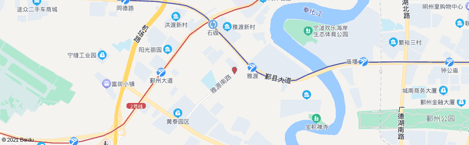 宁波雅源路_公交站地图_宁波公交_妙搜公交查询2024