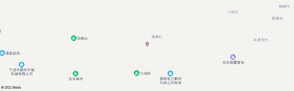 宁波清塘岗_公交站地图_宁波公交_妙搜公交查询2024