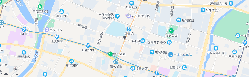 宁波姚隘路中兴路口(三号桥)_公交站地图_宁波公交_妙搜公交查询2025