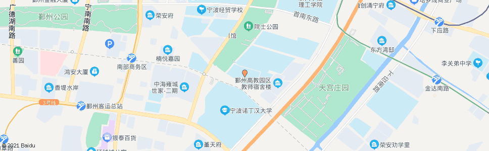 宁波市公安汽校_公交站地图_宁波公交_妙搜公交查询2024