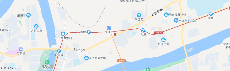 宁波红梅新村_公交站地图_宁波公交_妙搜公交查询2024