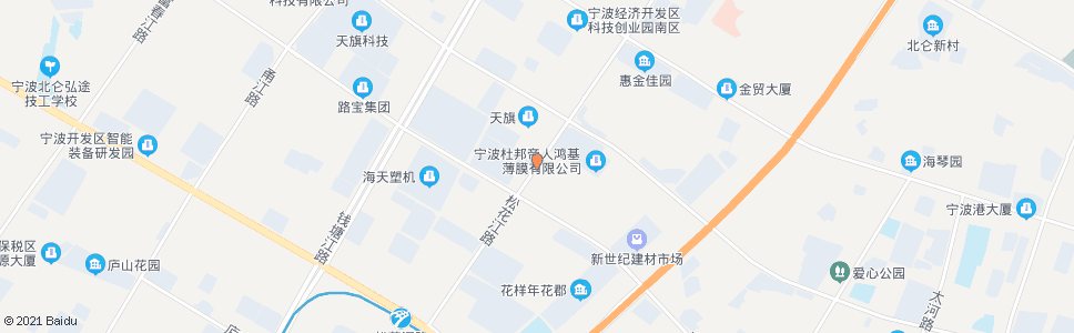 宁波松花江路黄山路_公交站地图_宁波公交_妙搜公交查询2024