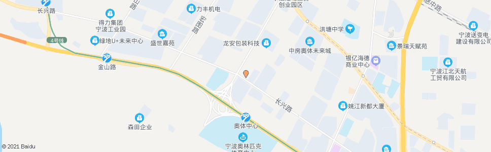 宁波柯力电气(江北工业区管委会)_公交站地图_宁波公交_妙搜公交查询2024