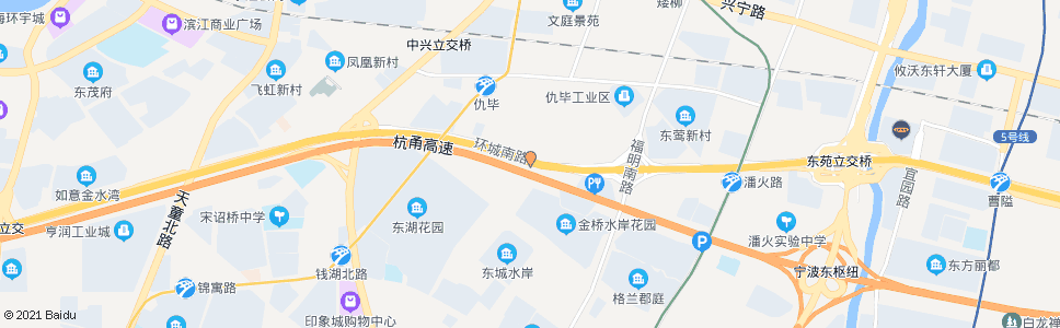 宁波环城南路桑田南路口(艾博尔妇产医院)_公交站地图_宁波公交_妙搜公交查询2024