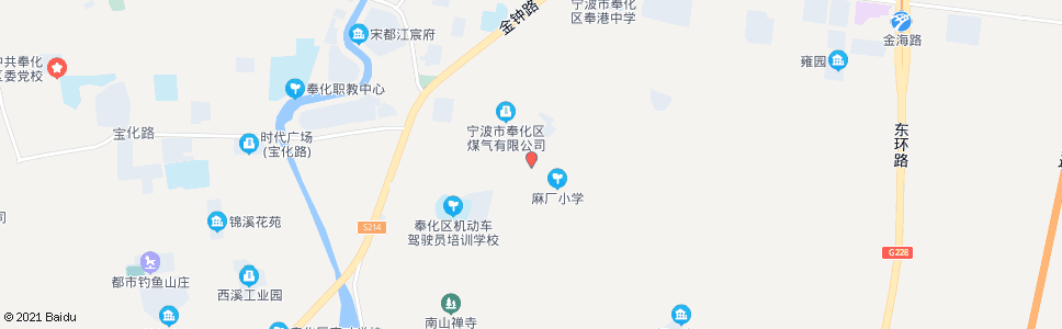 宁波麻厂村_公交站地图_宁波公交_妙搜公交查询2024